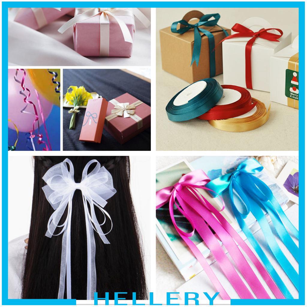 Cuộn Dây Ruy Băng Satin 16 Màu Dùng Trang Trí Tiệc Cưới