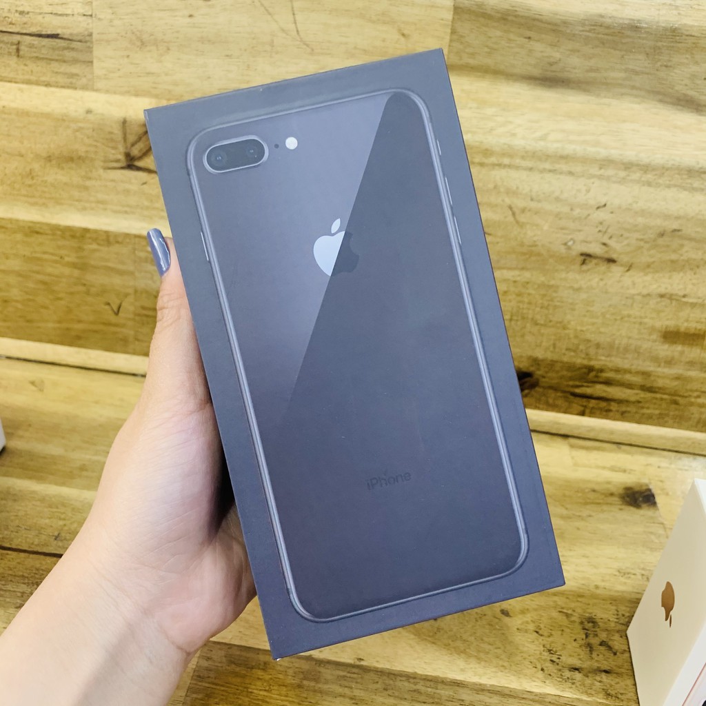 Hộp iPhone 8 Plus tặng kèm chọt sim , sách hướng dẫn