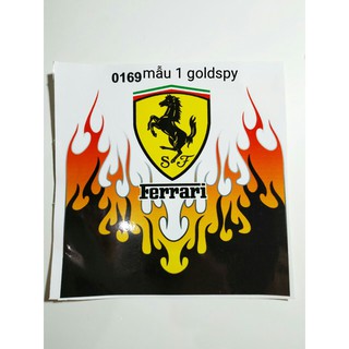 Tem Decal Xe Máy Tem Dán Dè Trước Sau ( Dán mõm + đuôi xe) ( giá 1 cái )