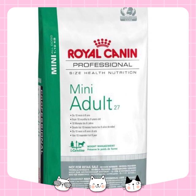 THỨC ĂN CHO CHÓ ROYAL CANIN MINI ADULT CHO CHÓ TRƯỞNG THÀNH KL:15KG [CHÍNH HÃNG]