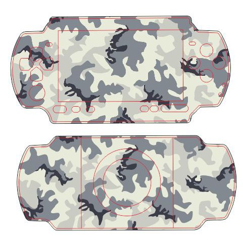 Miếng Dán Trang Trí Máy Chơi Game PSP 1000 - Psp 2000 - Psp 3000