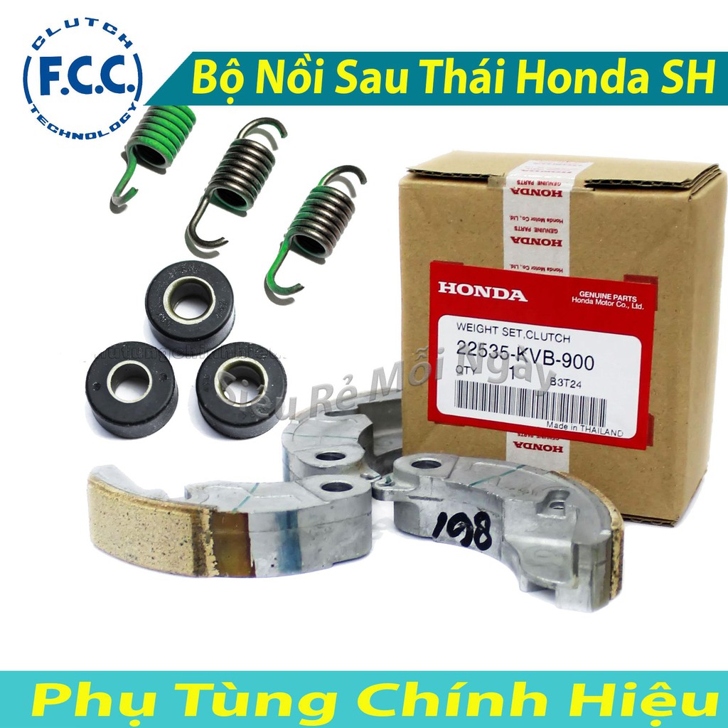 Full Bộ Nồi Sau Cho Honda SH Ý, Dylan, PS, A Còng Thái Lan