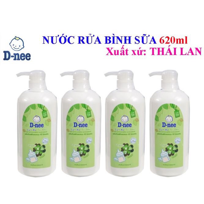 NƯỚC RỬA BÌNH SỮA DNEE CHAI 620ML