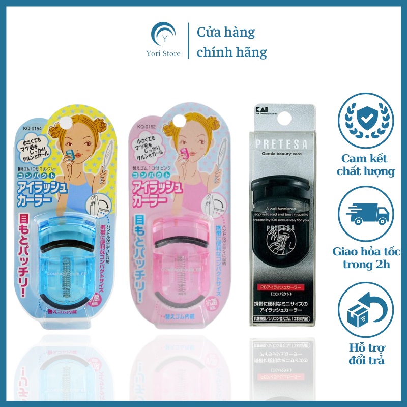 Bấm mi Kai Compact Eyelash Curler Nhật Bản