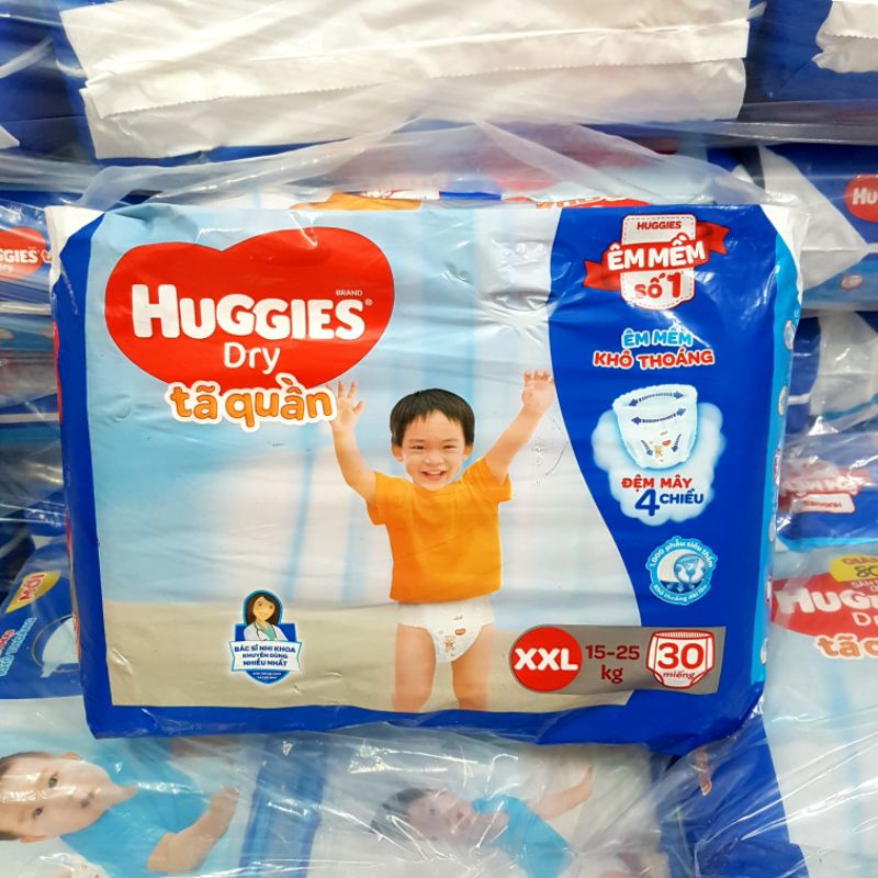 (THANH LÝ) Tả quần Huggies M42/L38/XL34/XXL30