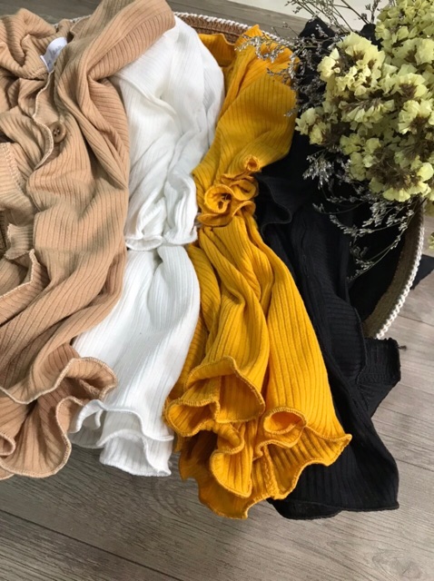 ÁO CROPTOP CUỐN BIÊN APCT