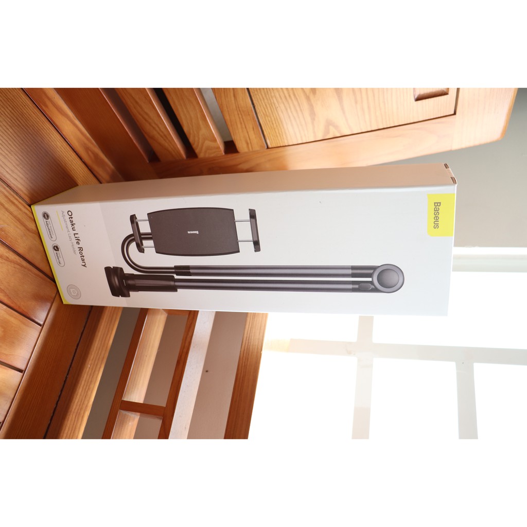 Kẹp đầu giường giữ Ipad và Điện thoại Xem Phim 360 độ chính hãng Baseus