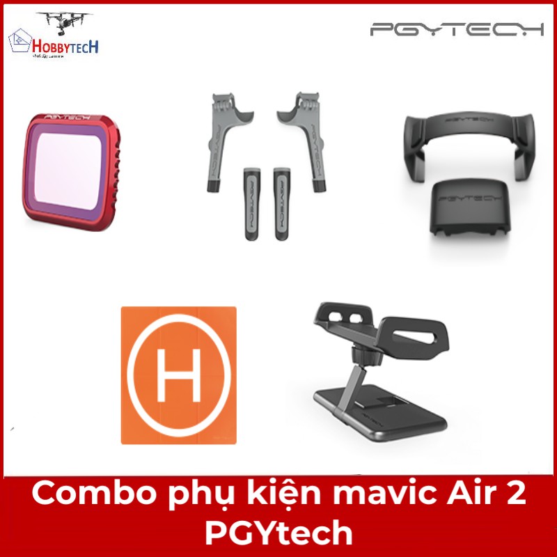 Bộ phụ kiện Mavic Air 2 Accessories Combo – PGYtech - Hàng chính hãng - Tiện lợi - Đầy đủ phụ kiện
