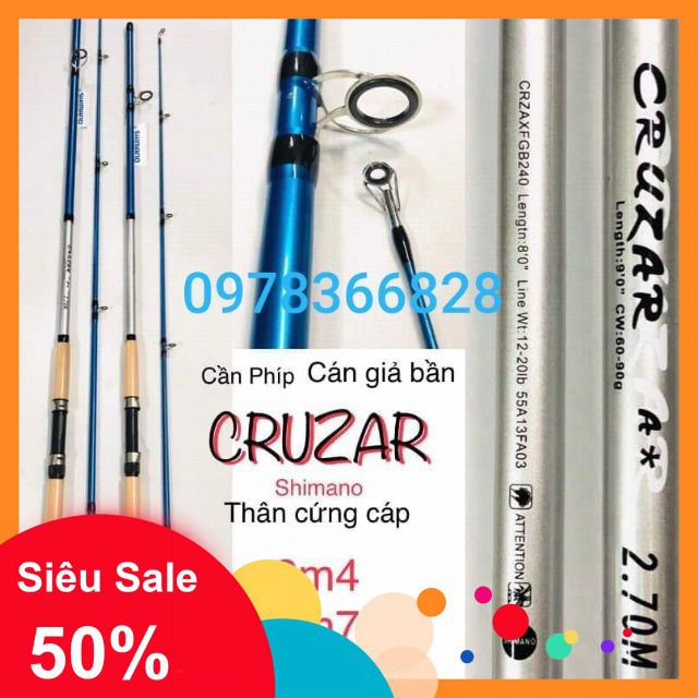 Cần câu 2 khúc SHIMANO CRUZAR