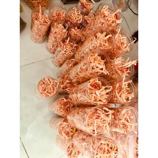 Khô mực xé sợi hấp nước dừa 300g