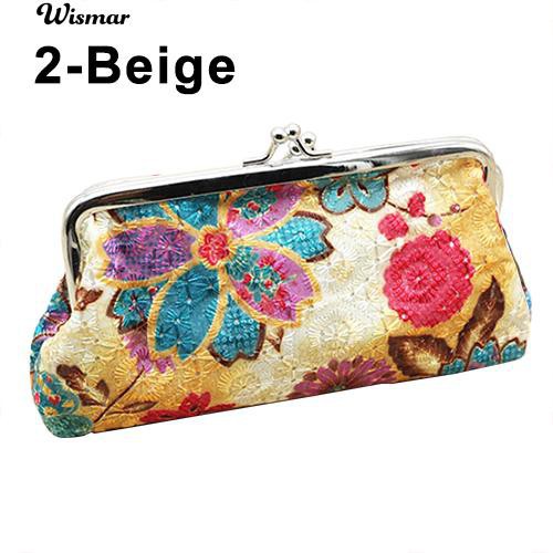 Ví nhỏ đựng tiền xu họa tiết hoa dễ thương cho nữ | BigBuy360 - bigbuy360.vn