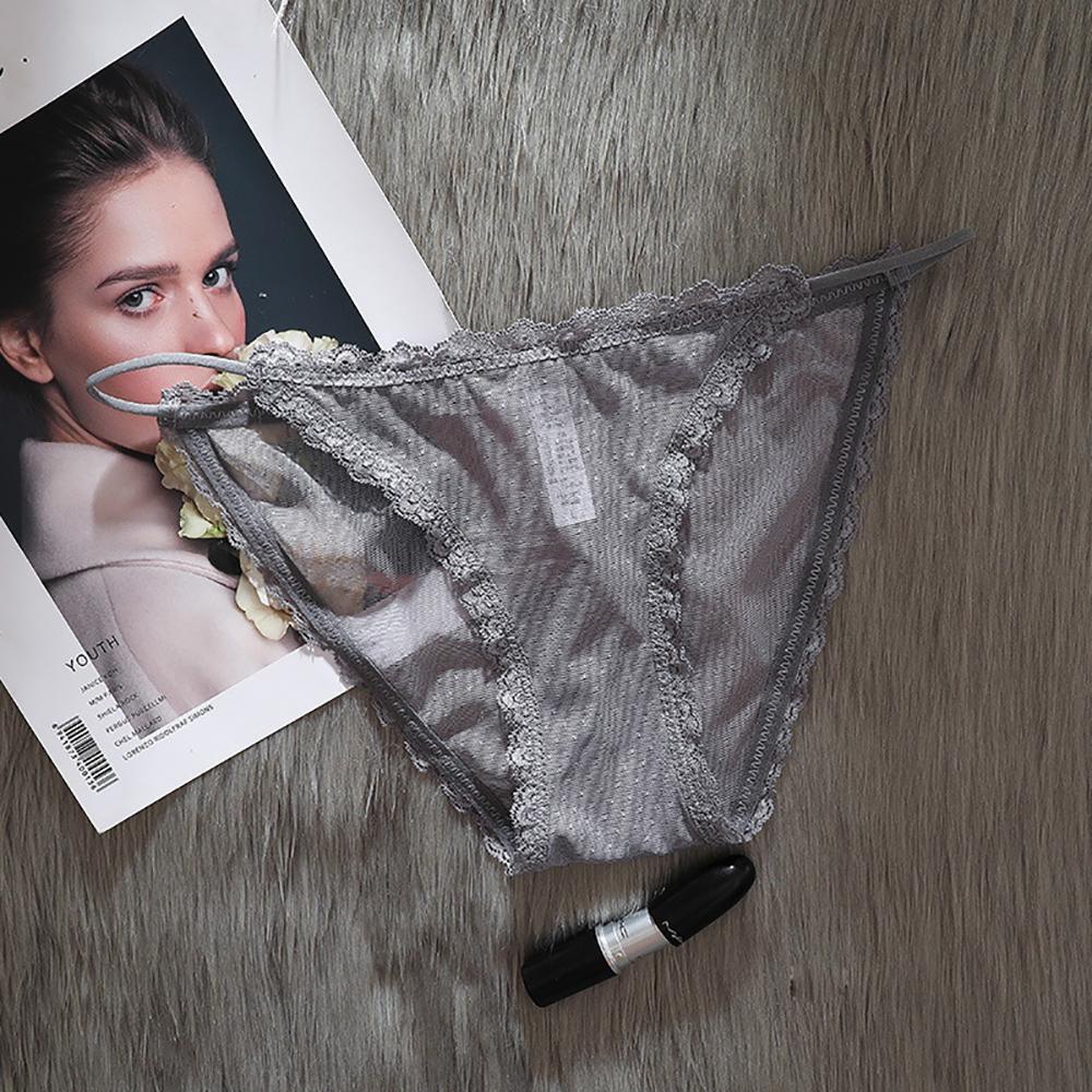 Quần Lót Lưới Cotton Mềm Trong Suốt Quyến Rũ Cho Nữ