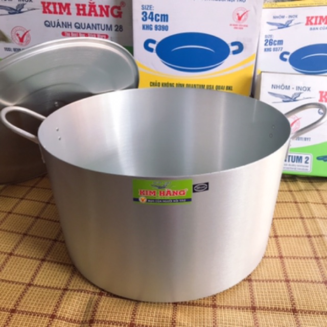 Nồi nhôm dày Kim Hằng 50cm