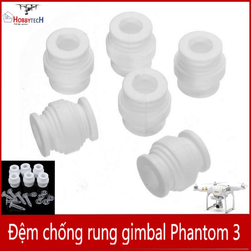 Bộ đệm chống rung và chốt gimbal Phantom 3 - phụ kiện flycam DJI Phantom 3