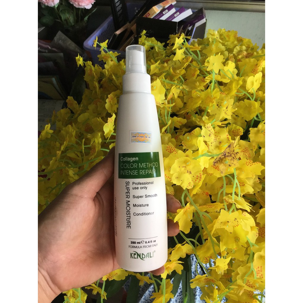 Xịt Dưỡng Phục Hồi Tóc Collagen Kendali 250ml