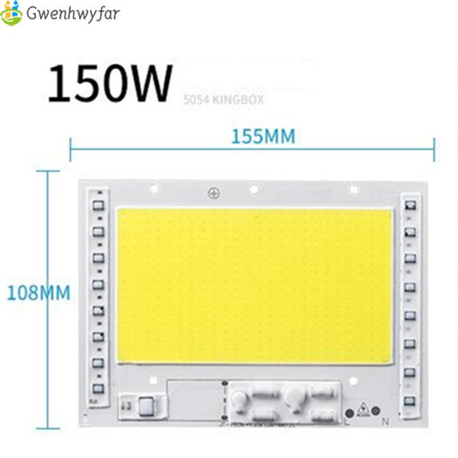 GWEN 100W/150W/200W 220V Driverless COB LED Lamp Bead for Outdoor Lighting