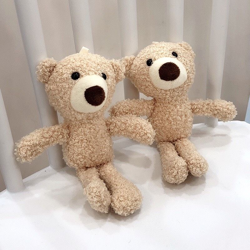 gấu teddy bông nhẹ dài 20cm