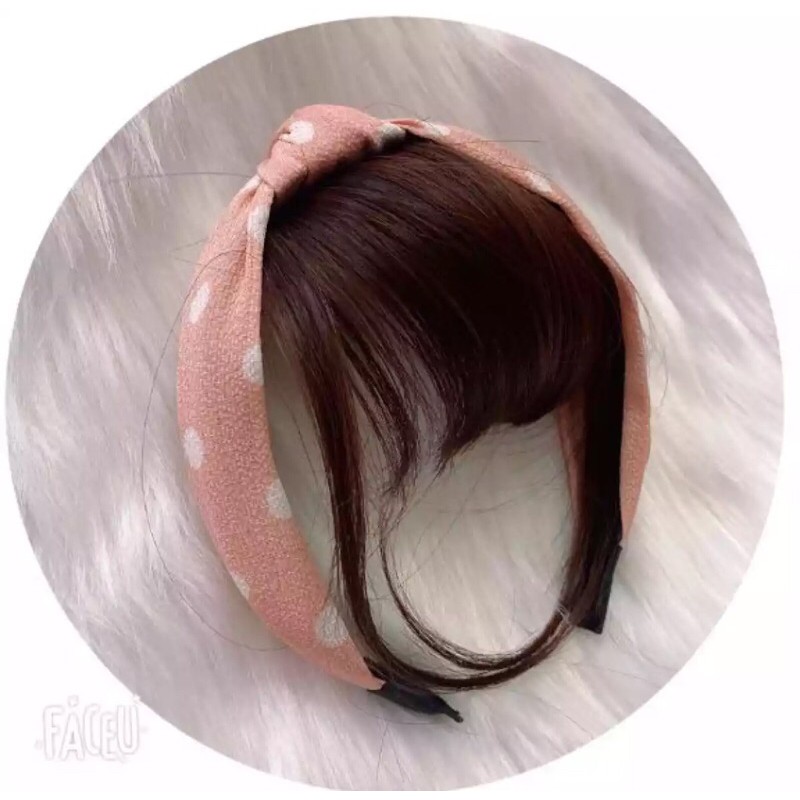 Cài tóc có gắn mái phong cách baby Hàn quốc cho bé 2-10tuổi
