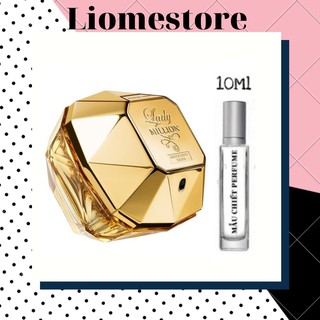 Nước hoa chính hãng Paco Rabane Lady Million EDP Chiết 5ml/10ml/20ml