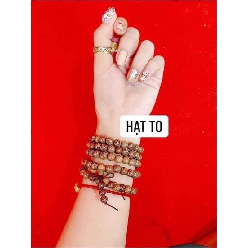 VÒNG TAY GỖ TRẦM HƯƠNG 108 HẠT THÁI LAN