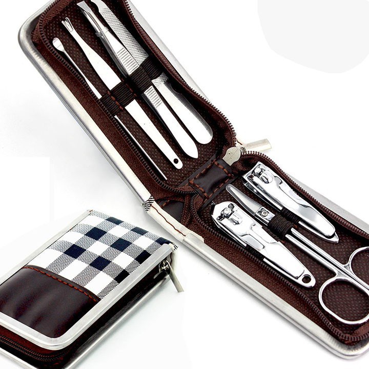 Bộ Bấm Móng Tay Chân 9 Món Có Hộp Đựng