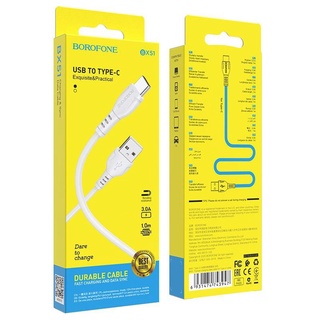 Cáp sạc Borofone BX51 micro/type-1m