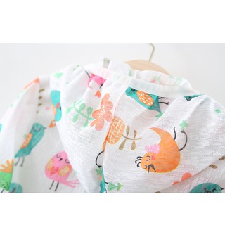 Áo khoác lụa mỏng cho bé gái AK097