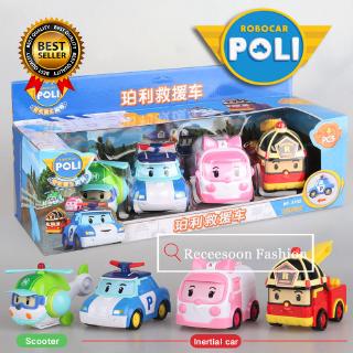 Set 4 xe đồ chơi mô hình xinh xắn cho bé
