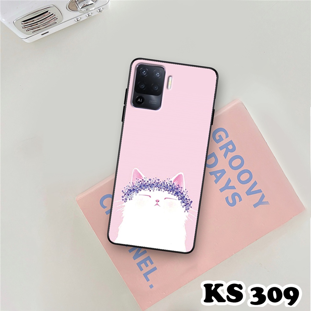 Ốp lưng Oppo A94 - Oppo A94 5G - Ốp in hình LoveCat - Chất liệu TPU siêu bền