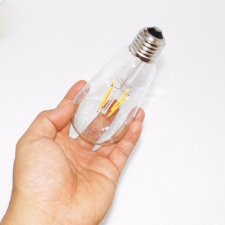 BÓNG ĐÈN EDISON ST64 GIẢ SỢI ĐỐT