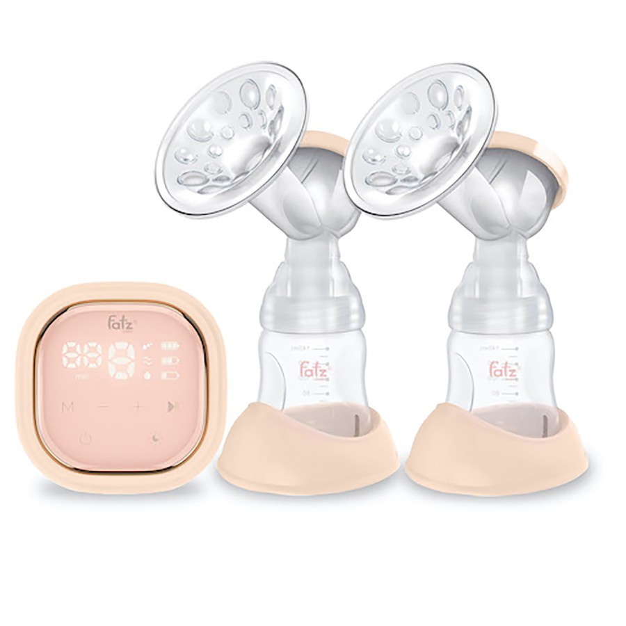 Máy hút sữa điện đôi RESONANCE 3 Fatz Baby - FatzBaby FB1160VN điện đôi 2 bên có pin sạc - Bảo hành 12 tháng