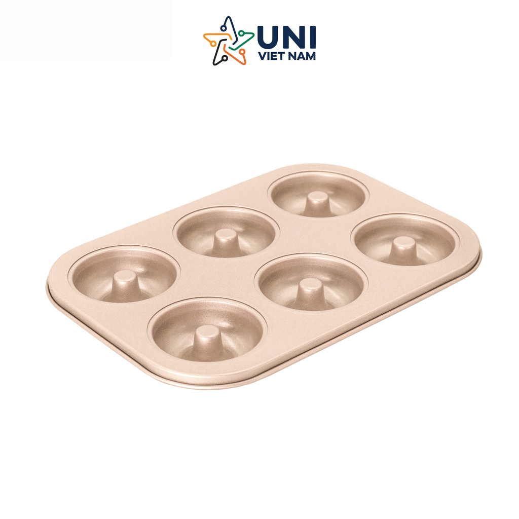 Khay nướng 6 bánh Donut Unibaker MB820