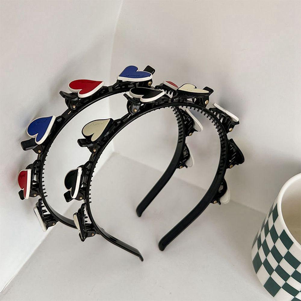 NICKOLAS Kẹp TóC HìNh Răng TráI Tim Dễ Thương Cho Nữ