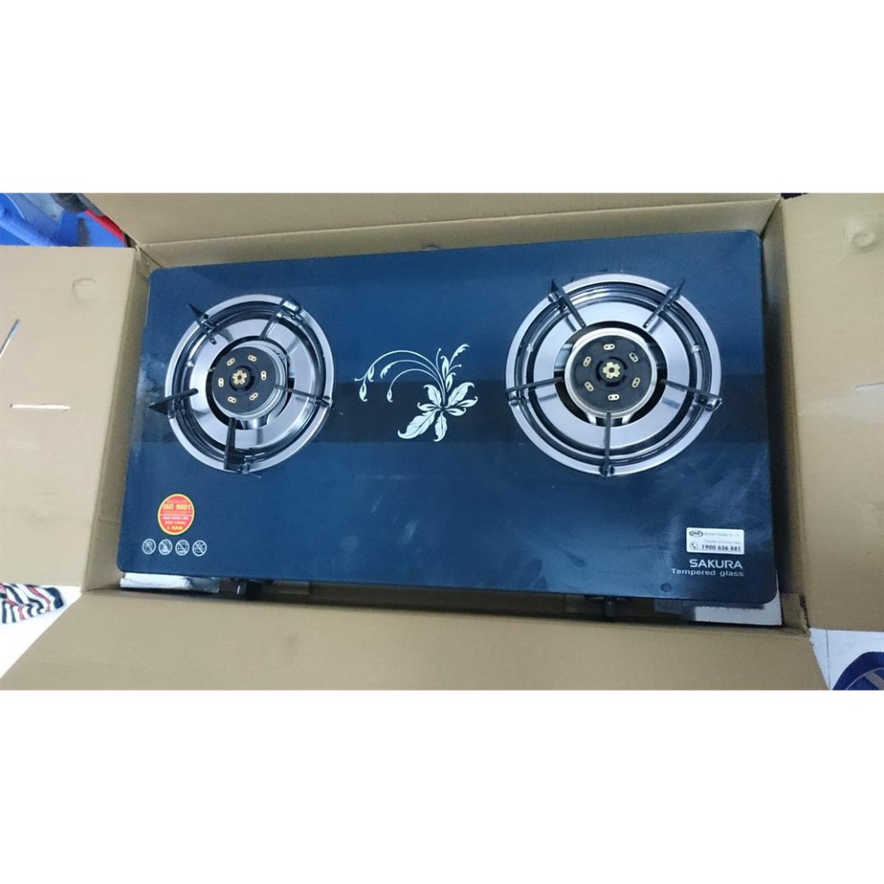Bếp ga hàng trưng bày