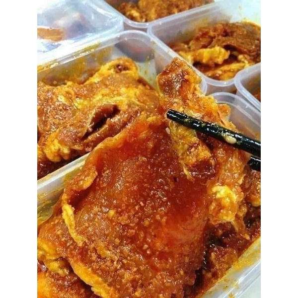 Sườn cốt lết ướp sẵn vị cơm tấm 500gr