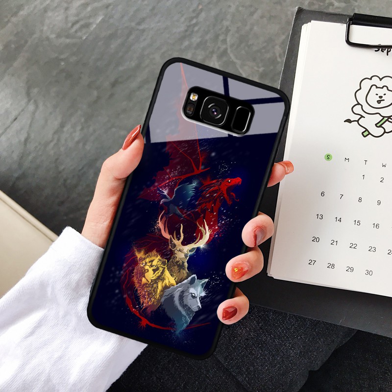 Ốp lưng kính 3D Samsung Galaxy S8