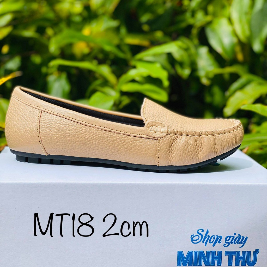 [shop giay minh thu] Giày mọi da thật MT18