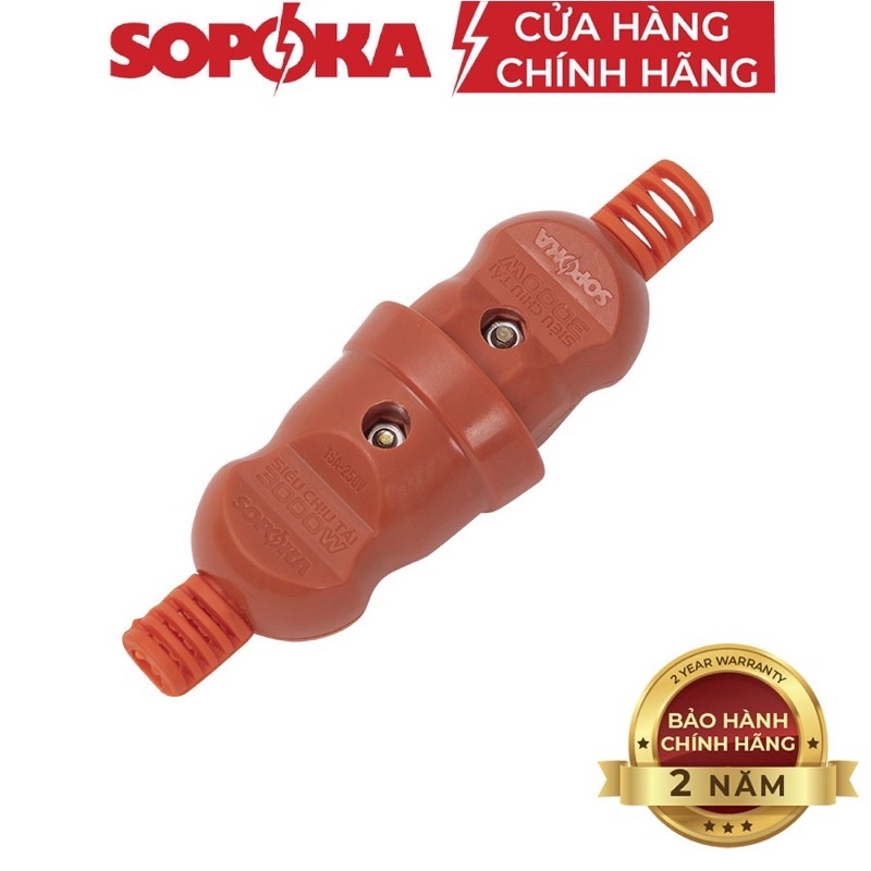 Bộ nối nguồn công suất cao SOPOKA N3000W lớp lõi chịu nhiệt, lớp vỏ chống vỡ Chính Hãng