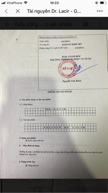 Kem Siêu Phục Hồi Drlacir - Hộp 35gram,Hỗ Trợ Phục Hồi da hư tổn, mỏng, yếu,Giúp Tăng Sinh Tái Tạo Da, Dưỡng Ẩm