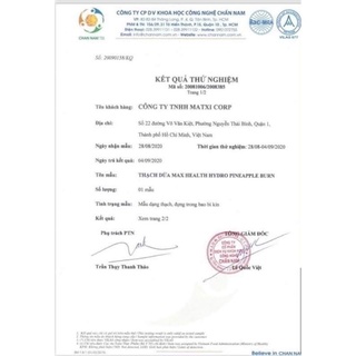 Thạch Dứa Giảm Cân Maxi Corp