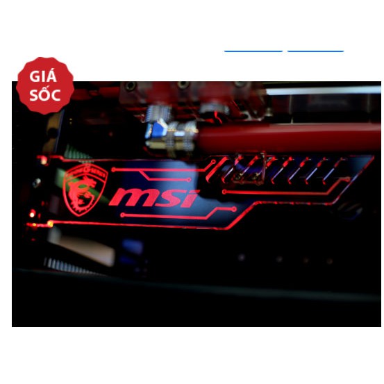 Giá đỡ VGA logo KHIÊN MSI GAMING LED RGB SYNC