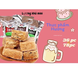 500gr lương khô mini LiLa, bánh lương khô nhỏ tiện lợi, dinh dưỡng có nhiều vị
