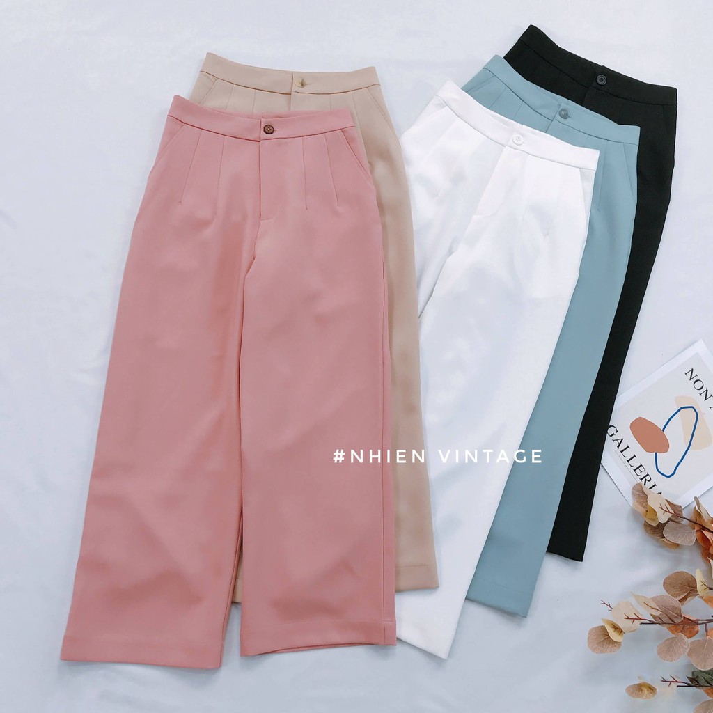 Quần tây công sở nữ nhiennhienvintage AQ237