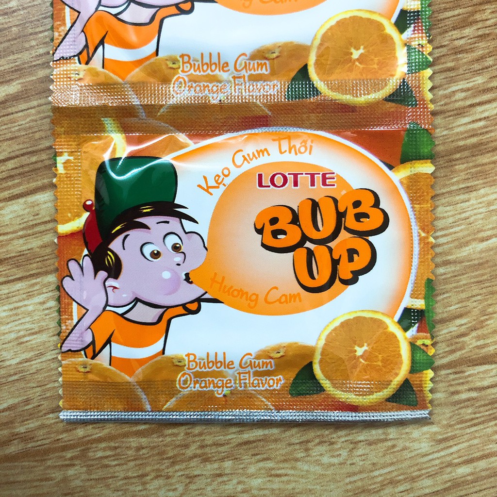 Combo 24 Gói Kẹo Singum Bub Up Lotte Hương Trái Cây