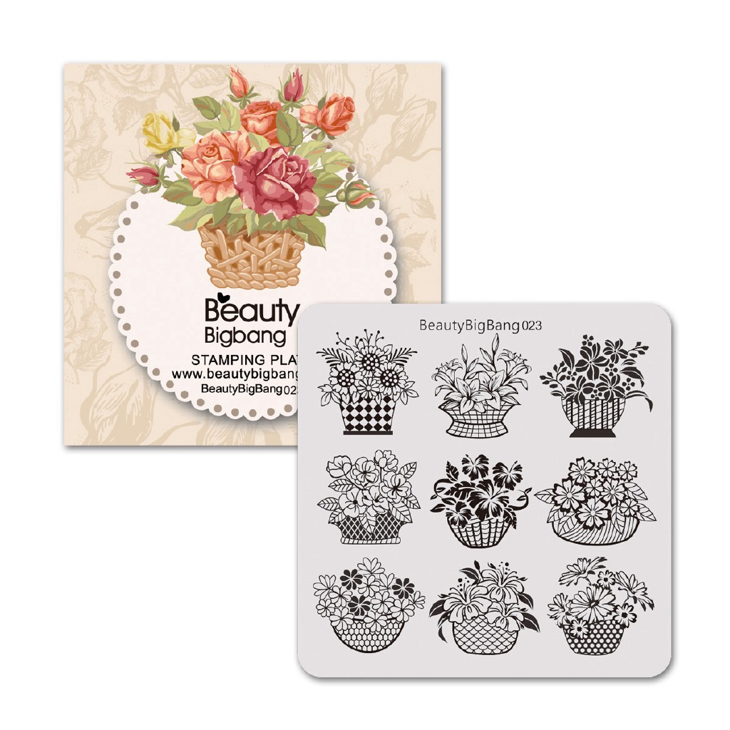 [Hàng mới về] Bộ khuôn trang trí móng tay xinh xắn chất lượng cao