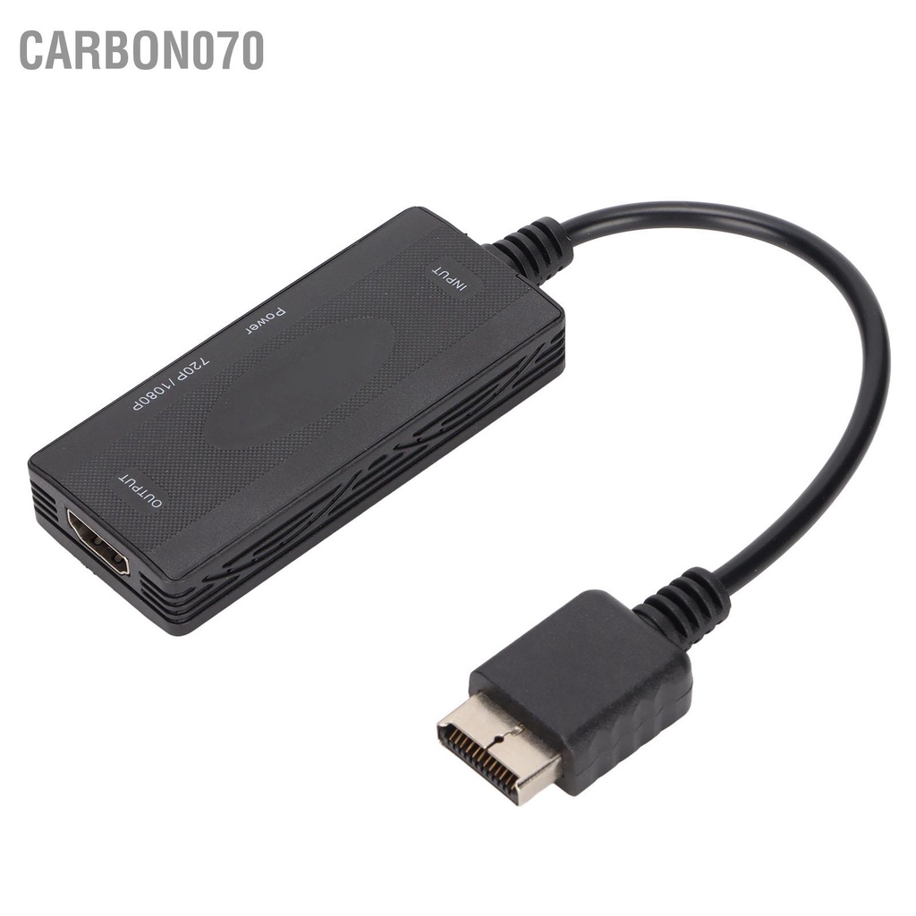Carbon070 Bộ điều hợp Game Console Ổ đĩa cáp miễn phí cho PS2 sang HD chuyển đổi giao diện đa phương tiện HDTV