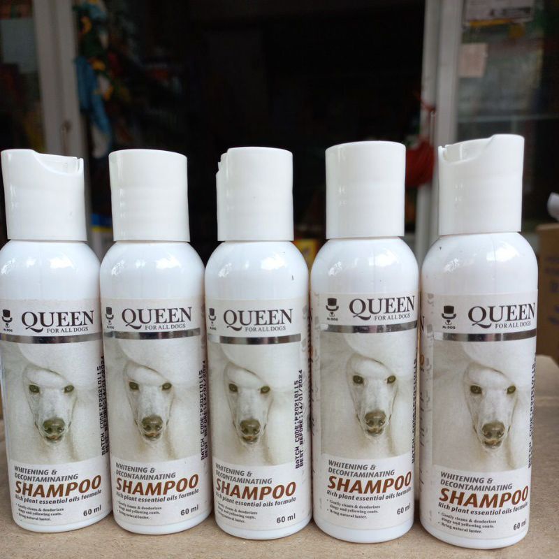 Sữa tắm chó lông trắng Queen 60ml ( mẫu dùng thử)