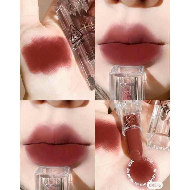 Son Thỏi Lì 3CE SOFT MATTE LIPSTICK 3.5g(có bill Hãng)