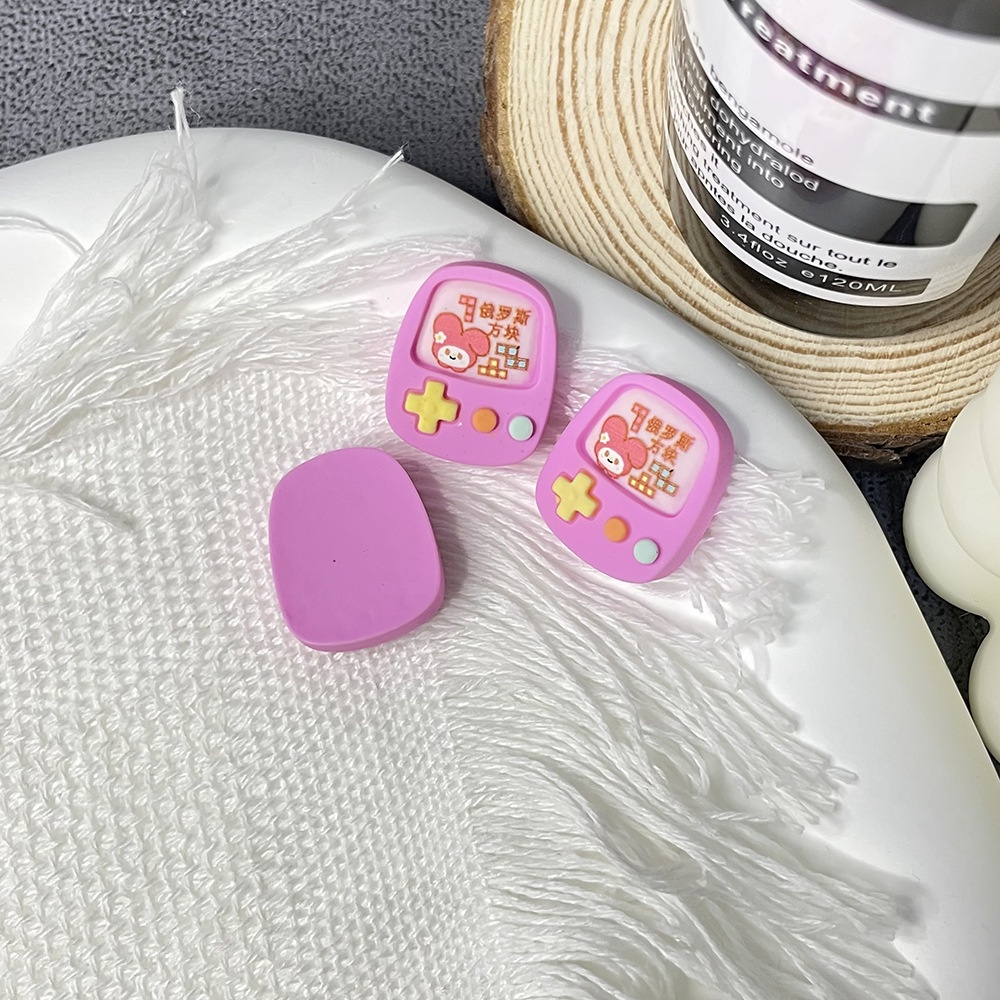 Máy trò chơi mô phỏng Resin phụ kiện dép Crocs charm DIY khóa giày crocs jibbitz Nhựa trang sức Phụ kiện trang trí giày crocs nút trang trí điện thoại di động Nắp đậy / Khung ảnh / Cốc nước / Túi Nguyên liệu làm phụ kiện handmade sáng tạo