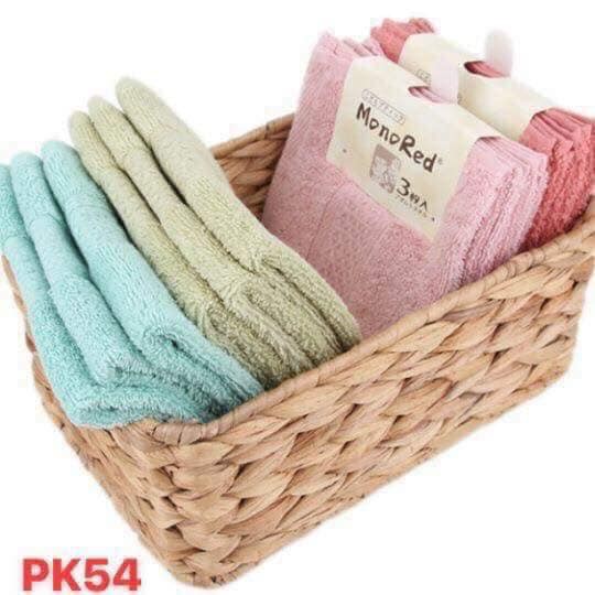 XẢ KHO SÉT 3 KHĂN MẶT 100% COTTON XUẤT NHẬT